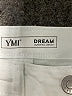 YMI 100% Cotton Solid Ivory Shorts Size 11 - photo 3