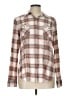 Harley Davidson Plaid Ivory Tan Long Sleeve Button-Down Shirt Size L - photo 1
