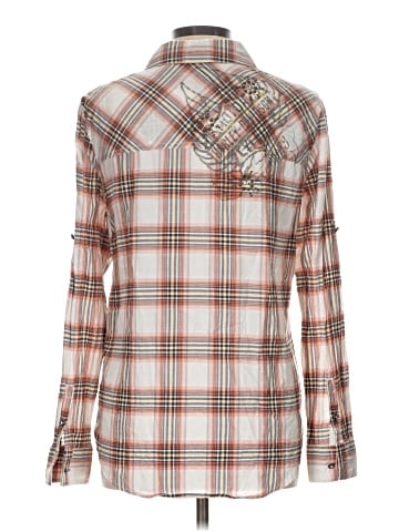 Harley Davidson Long Sleeve Button-Down Shirt (view 2)
