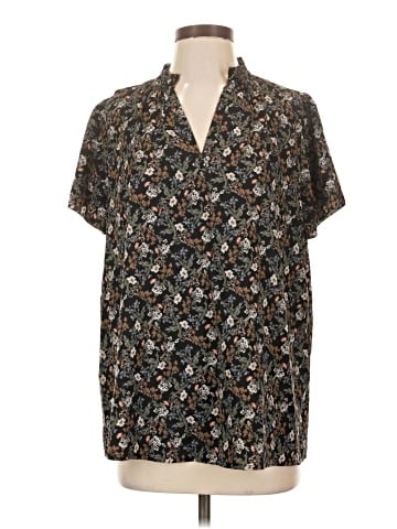 Monday Fun Short Sleeve Blouse (view 1)