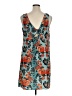 CAbi 100% Polyester Paisley Teal Casual Dress Size XL - photo 2