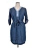 Neiman Marcus 100% Lyocell Blue Kimono Size 14 - photo 1