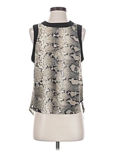 Elizabeth and James Sleeveless Silk Top (view 1)