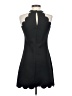 Soprano Solid Black Cocktail Dress Size S - photo 2