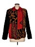 Chico's Animal Print Red Jacket Size Med (1) - photo 1
