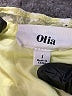 Olia 100% Polyester Yellow Sleeveless Blouse Size L - photo 7