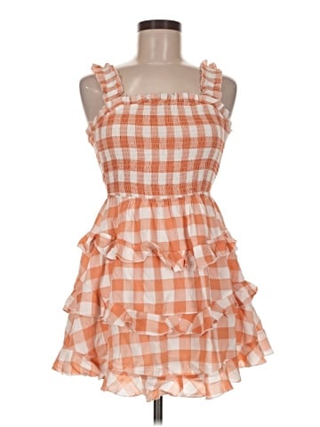 Olivaceous Casual Dress (view 1)