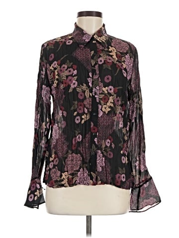 Apostrophe Long Sleeve Blouse (view 1)