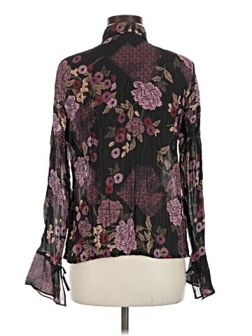 Apostrophe Long Sleeve Blouse (view 2)