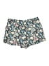 Ann Taylor LOFT Floral Blue Shorts Size L - photo 1