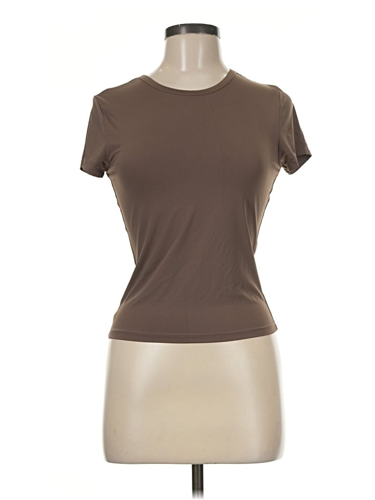 Pre-owned Better / Together Active T-shirt In Brown