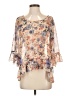 Eyeshadow Ivory 3/4 Sleeve Blouse Size L - photo 1