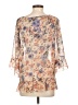 Eyeshadow Ivory 3/4 Sleeve Blouse Size L - photo 2