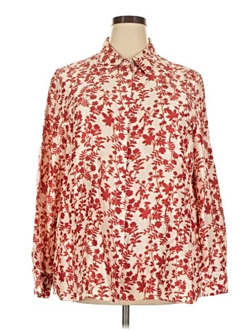 Lafayette 148 New York Long Sleeve Blouse (view 1)
