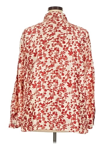 Lafayette 148 New York Long Sleeve Blouse (view 2)