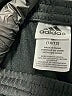 Adidas 100% Polyester Black Track Pants Size 10 - 12 - photo 3