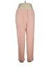 Ruby Rd. Print Pink Casual Pants Size 14 - photo 1