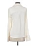 Versona 100% Polyester Ivory Long Sleeve Blouse Size XS - photo 2