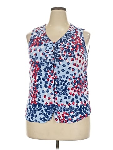 Liz Claiborne Sleeveless Blouse (view 1)