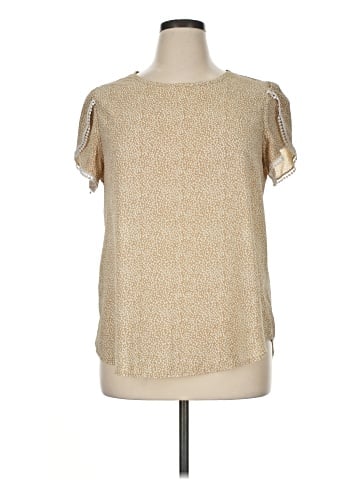 Angashion Short Sleeve Blouse (view 1)