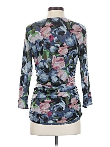 White House Black Market 3/4 Sleeve Blouse (view 2)