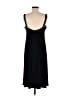 Metro7 100% Polyester Solid Black Casual Dress Size M - photo 2