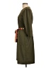 Zara Basic 100% Polyester Green Casual Dress Size L - photo 5