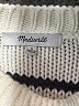 Madewell 100% Cotton Stripes Ivory Pullover Sweater Size S - photo 7