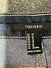 Forever 21 Chevron-herringbone Blue Jeans Size 27 waist - photo 7