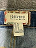 Forever 21 Plaid Blue Denim Shorts Size 30 waist - photo 3