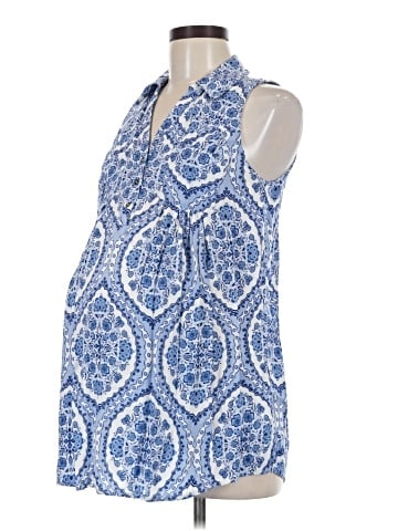 Motherhood Sleeveless Blouse (view 1)
