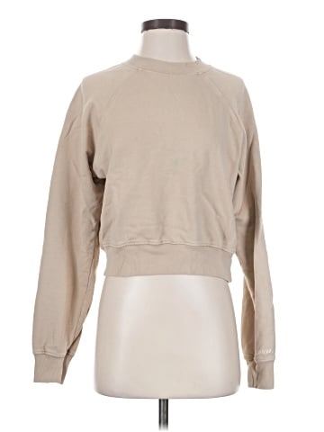 TAN + LINES Sweatshirt (view 1)