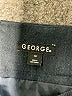 George Solid Black Formal Skirt Size 12 - photo 4