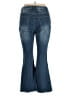 Unbranded Stripes Blue Jeans Size 1X - photo 2
