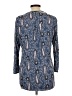 Max Jeans Paisley Blue 3/4 Sleeve Blouse Size L - photo 2