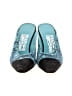 Salvatore Ferragamo Paisley Blue Heels Size 8 1/2 - photo 2