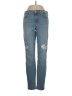 Level 99 Hearts Blue Jeans Size 27 waist - photo 1