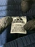 Adidas 100% Polyester Blue Track Pants Size 14 - 16 - photo 3