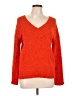 J.Crew Orange Pullover Sweater Size L - photo 1