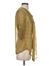 Esley Yellow 3/4 Sleeve Blouse Size S - photo 4