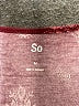 SO Burgundy Tank Top Size M - photo 7