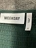 Weekday 100% Viscose Solid Black Cocktail Dress Size S - photo 7