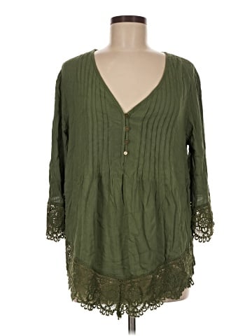 Venus 3/4 Sleeve Blouse (view 1)