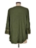 Venus 100% Viscose Green 3/4 Sleeve Blouse Size M - photo 2