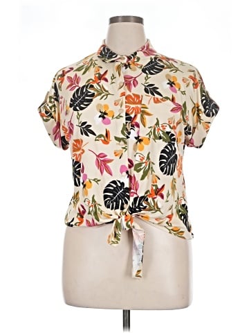 Dna Couture Short Sleeve Blouse (view 1)