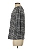 Perseption Concept Houndstooth Gray 3/4 Sleeve Blouse Size S - photo 5