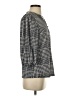Perseption Concept Houndstooth Gray 3/4 Sleeve Blouse Size S - photo 4