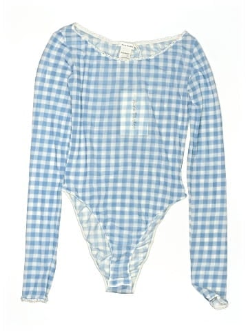 Acne Studios Essan Gingham Bodysuit (view 1)
