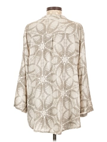 MADE IN ITALY Long Sleeve Blouse (view 2)