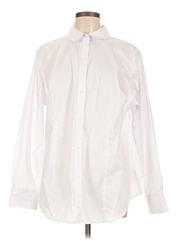 Liz Claiborne Long Sleeve Button-Down Shirt (view 1)